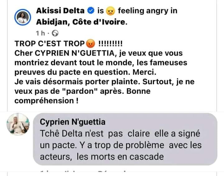 Akissi Delta : accusée d'avoir conclu un « pacte mystique », l'actrice annonce porter plainte contre un internaute