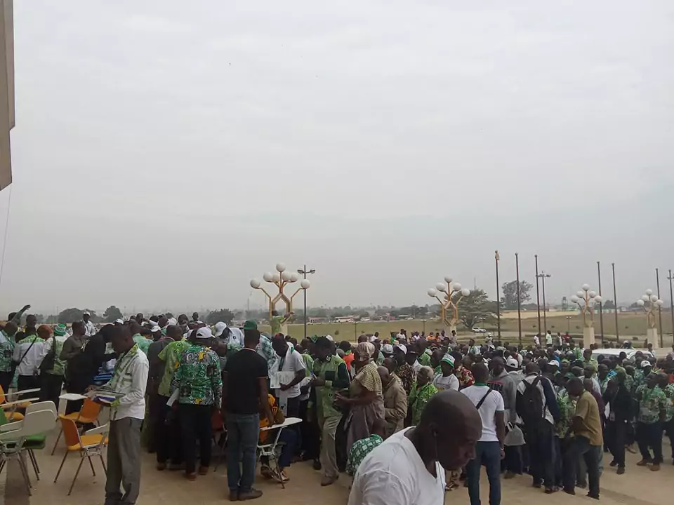 Congrès du PDCI à Yamoussoukro : Les militants arrivent sur les lieux (photos)