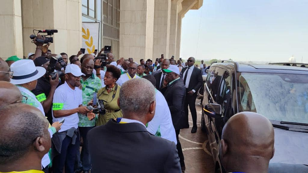 Congrès du PDCI à Yamoussoukro : arrivée de Tidjane Thiam (photos)