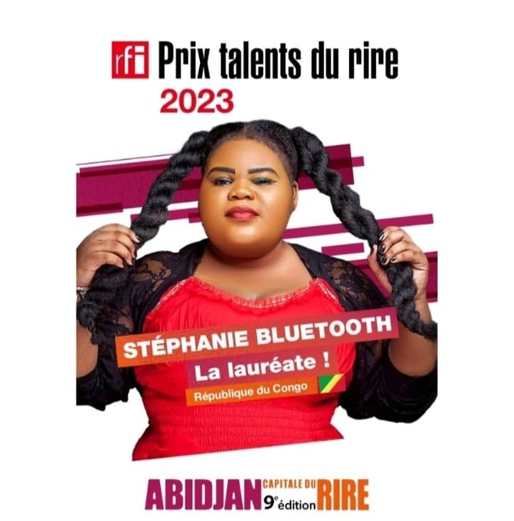 Stéphanie Bluetooth , Lauréate du Prix RFI "Talents du rire" 2023 s'exprime dans les colonnes de l'ivoirienexpress