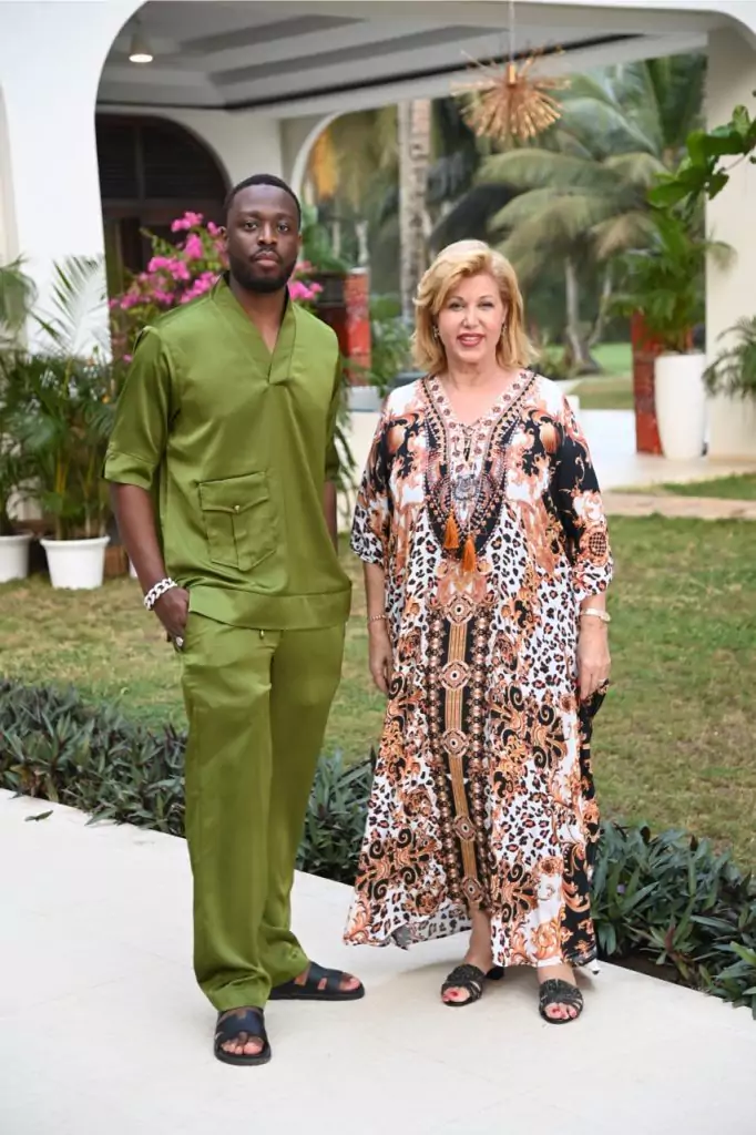 Dadju : le chanteur rend visite à Dominique Ouattara en signe de courtoisie