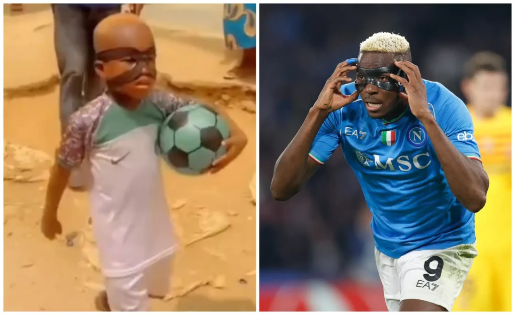 Victor Osimhen : le nigérian fait un geste envers un jeune prodige ivoirien (vidéo)