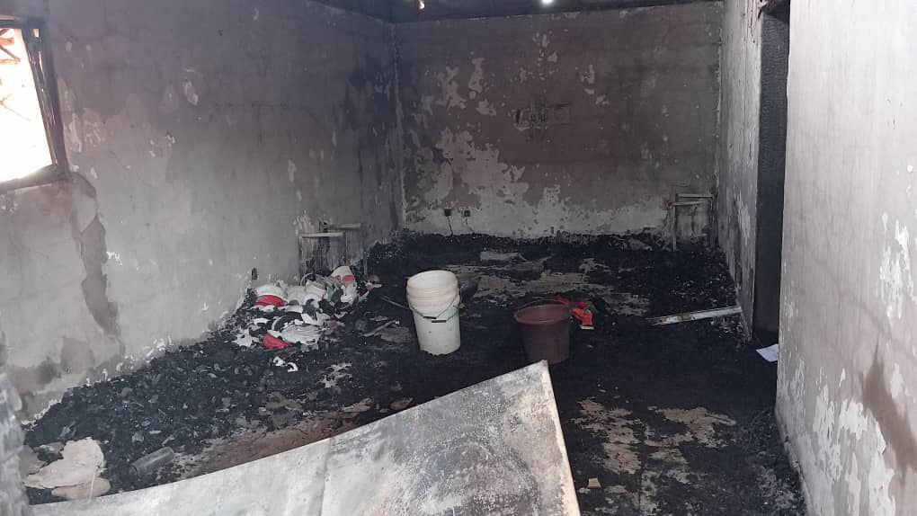 Drame à Yamoussoukro : Une famille de 5 personnes périt dans un incendie (photos)