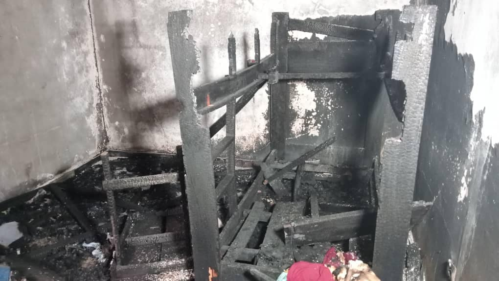 Drame à Yamoussoukro : Une famille de 5 personnes périt dans un incendie (photos)