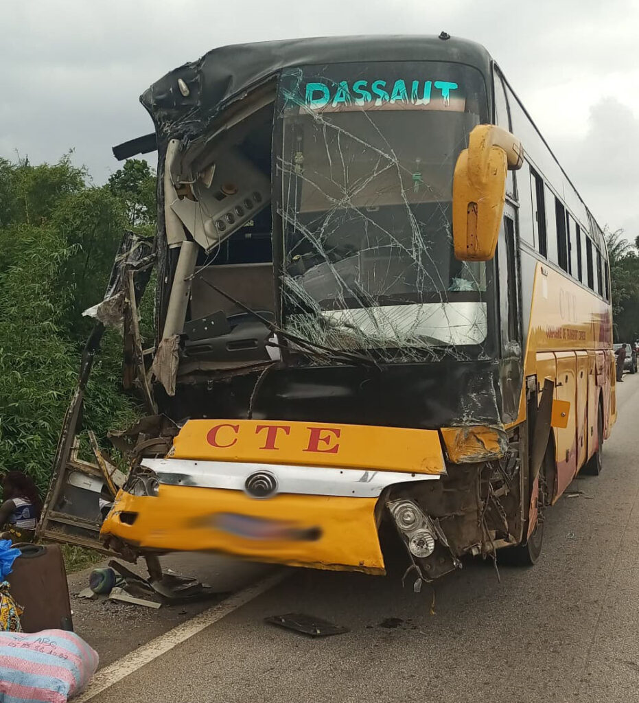 Adzopé : 6 victimes dans un accident de circulation