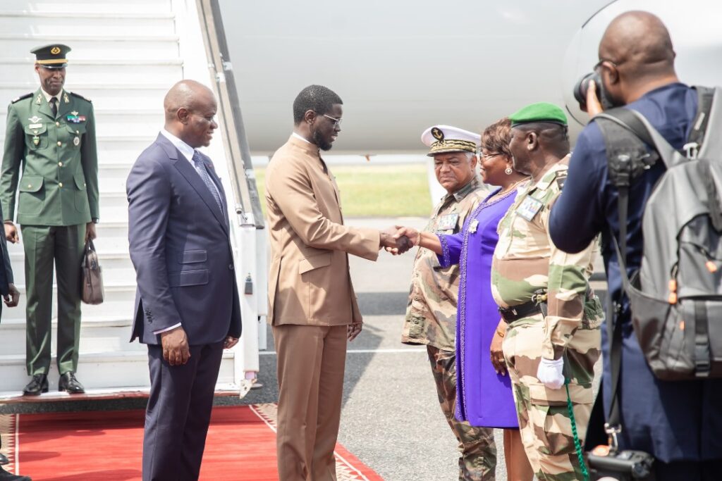 Investiture de Brice Clotaire Oligui Nguema à Libreville