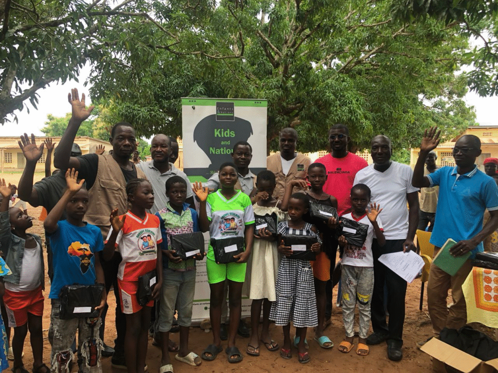 Côte d'Ivoire : Tienkoikro célèbre l’excellence scolaire et l'engagement citoyen grâce à Kids and Nations