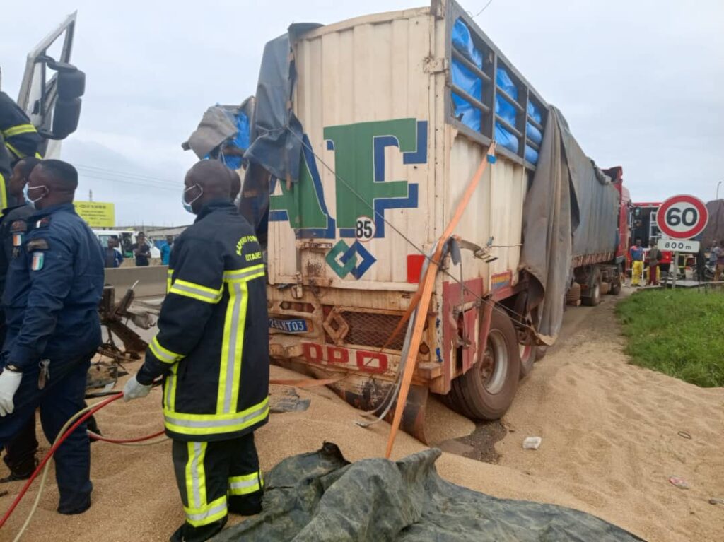 Accident de la circulation à Yopougon ce jeudi : un mort et un blessé grave
